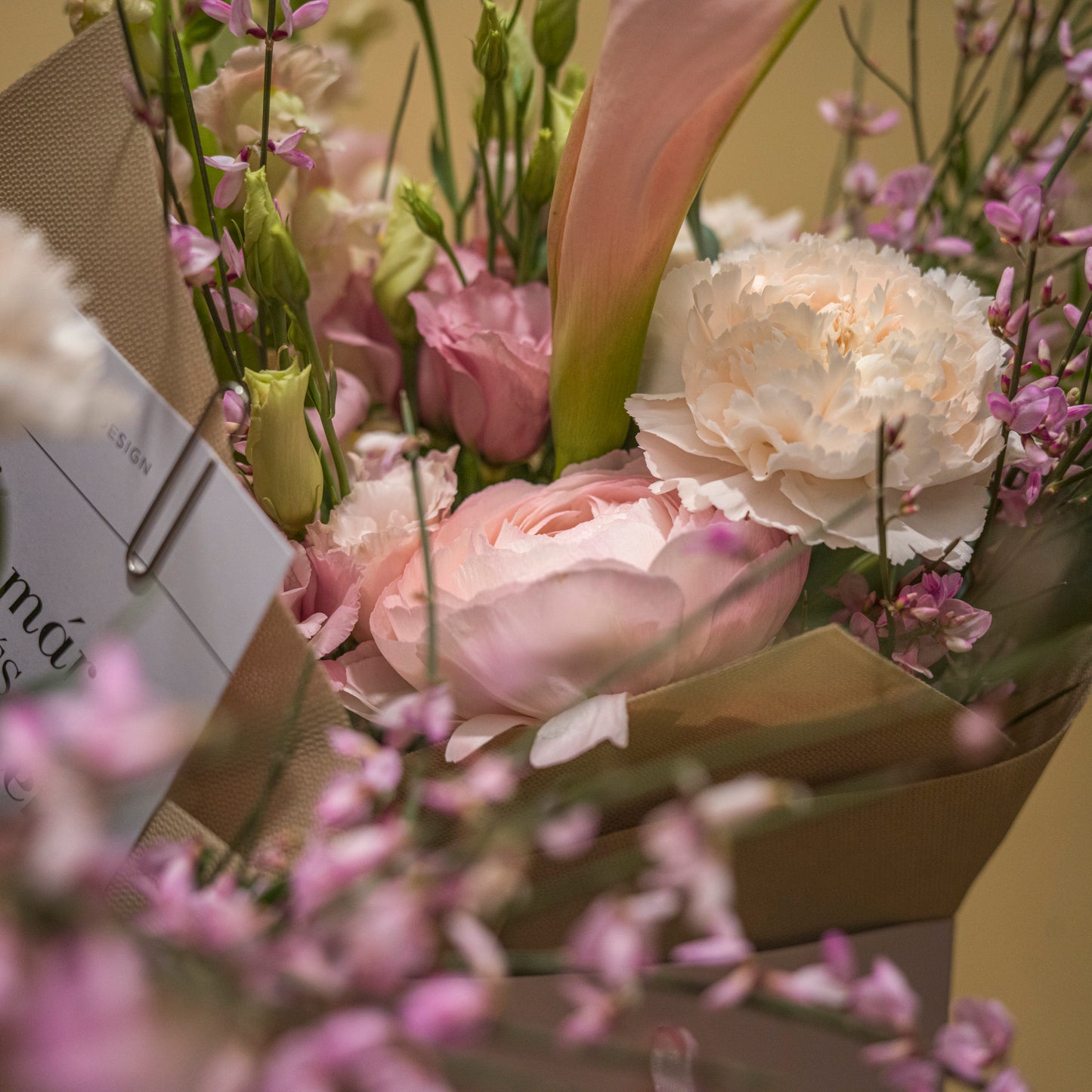 Petal Pink Flower Bag