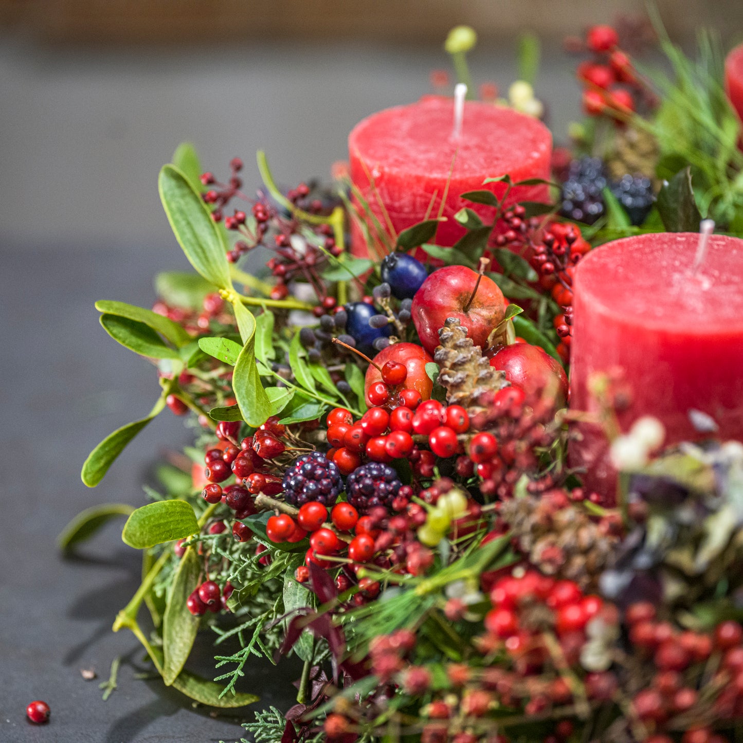 Rosehip Adventi Koszorú