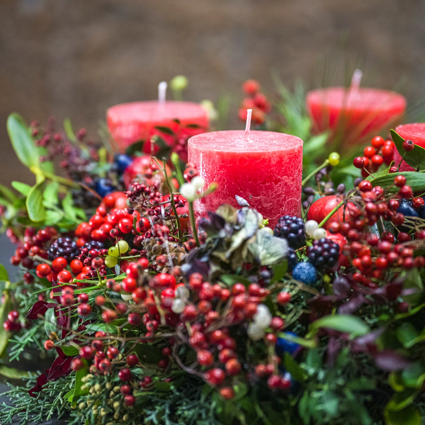 Rosehip Adventi Koszorú